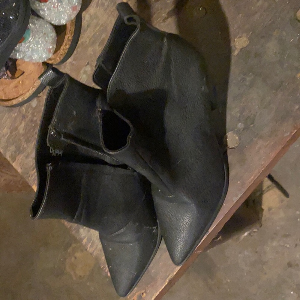 Black booties